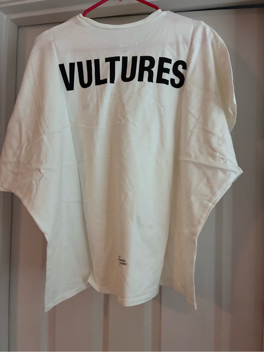 Kanye West Ye Vultures Goyang Korea Tee White Size 2 NEW SEALED Yeezy